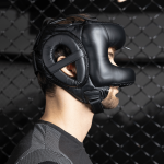 Шлем боксерский бамперный на липучке Grawa IMPACT